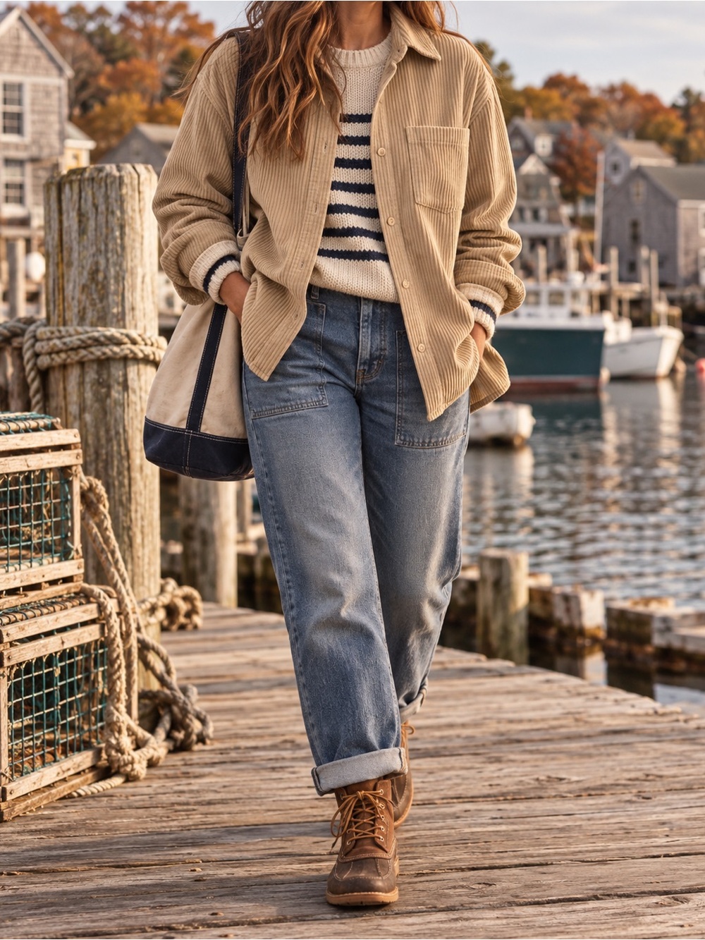 Corduroy Casual Button Down Shirt